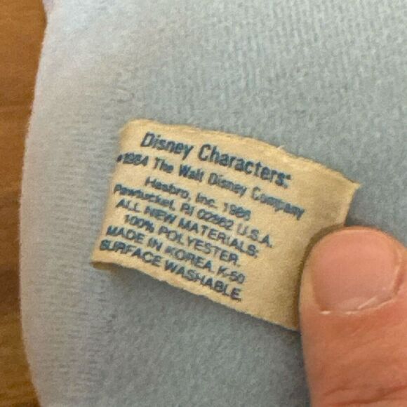 Vintage Disney Mickey Mouse Hasbro Softies 1986 plush - Picture 3 of 4